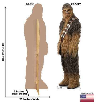 Life-Size Chewbacca (Star Wars IX) Cardboard Cutout - All Cutouts