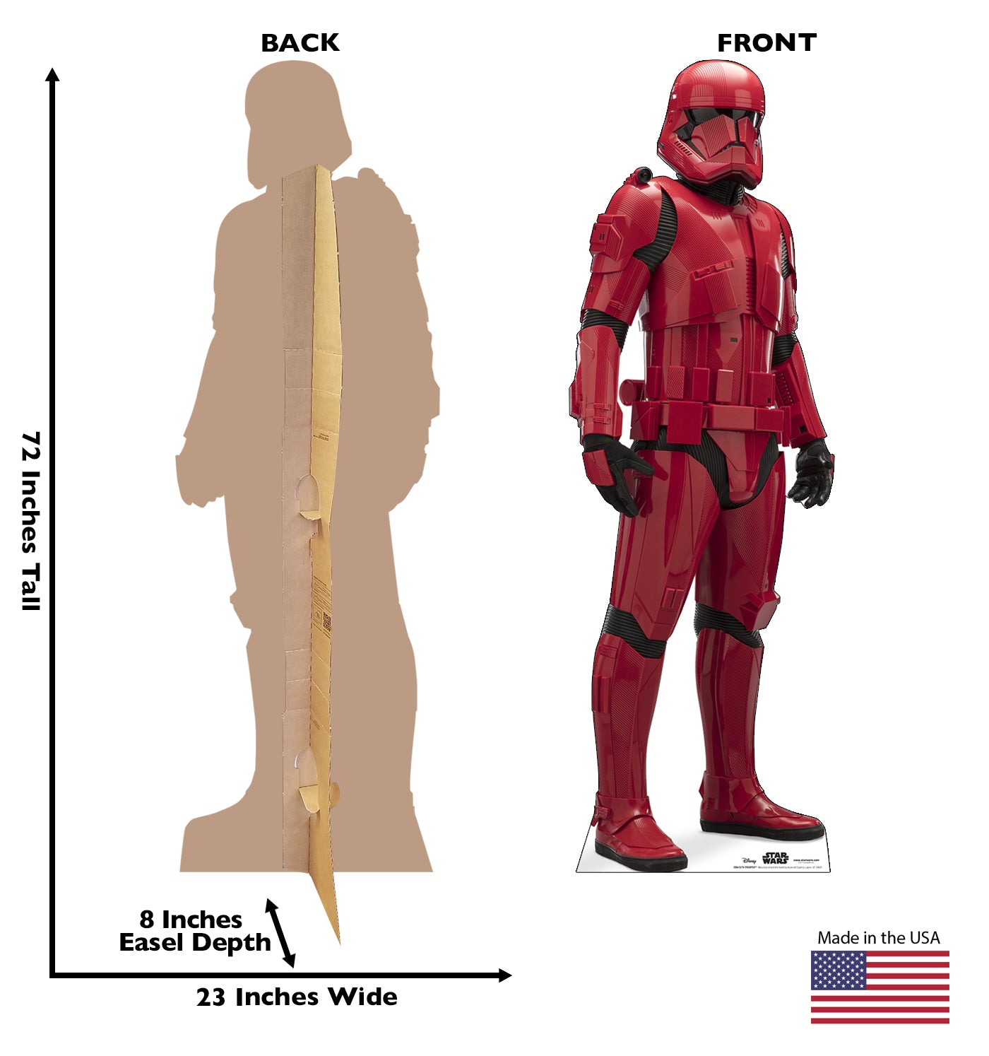 Life-Size Sith Trooper (Star Wars IX) Cardboard Cutout - All Cutouts