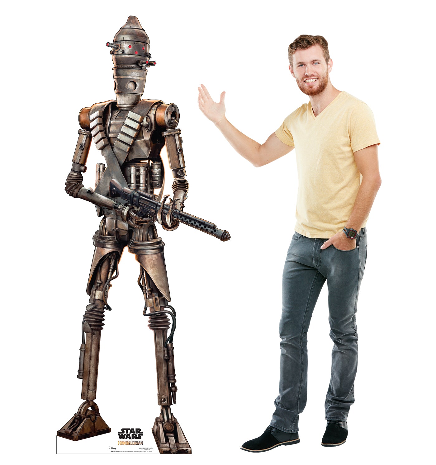 Life-Size IG-11 (The Mandalorian) Cardboard Cutout - All Cutouts