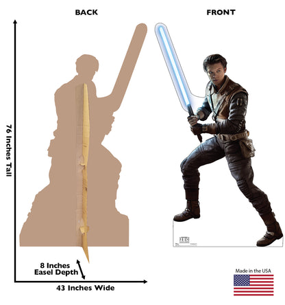 Life-Size Cal Kestis Cardboard Cutout - All Cutouts