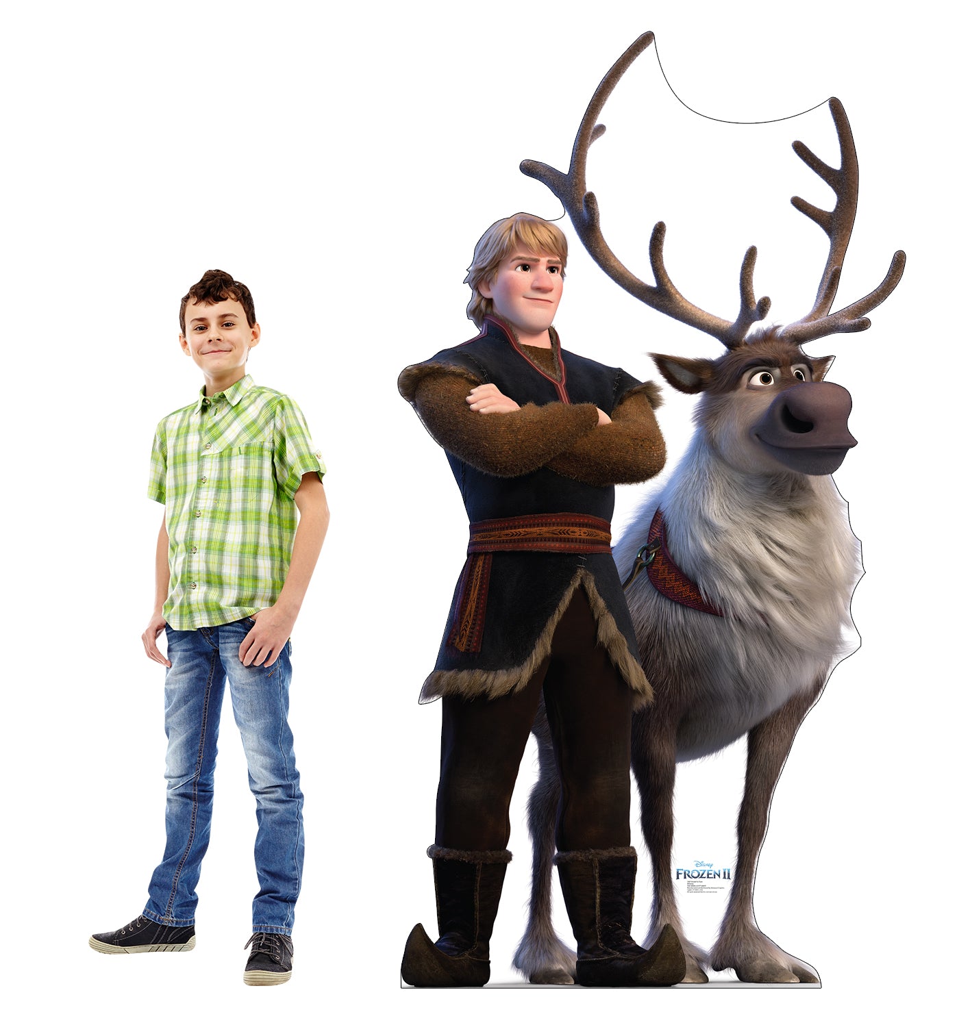 Life-Size Kristoff & Sven (Frozen 2) Cardboard Cutout - All Cutouts