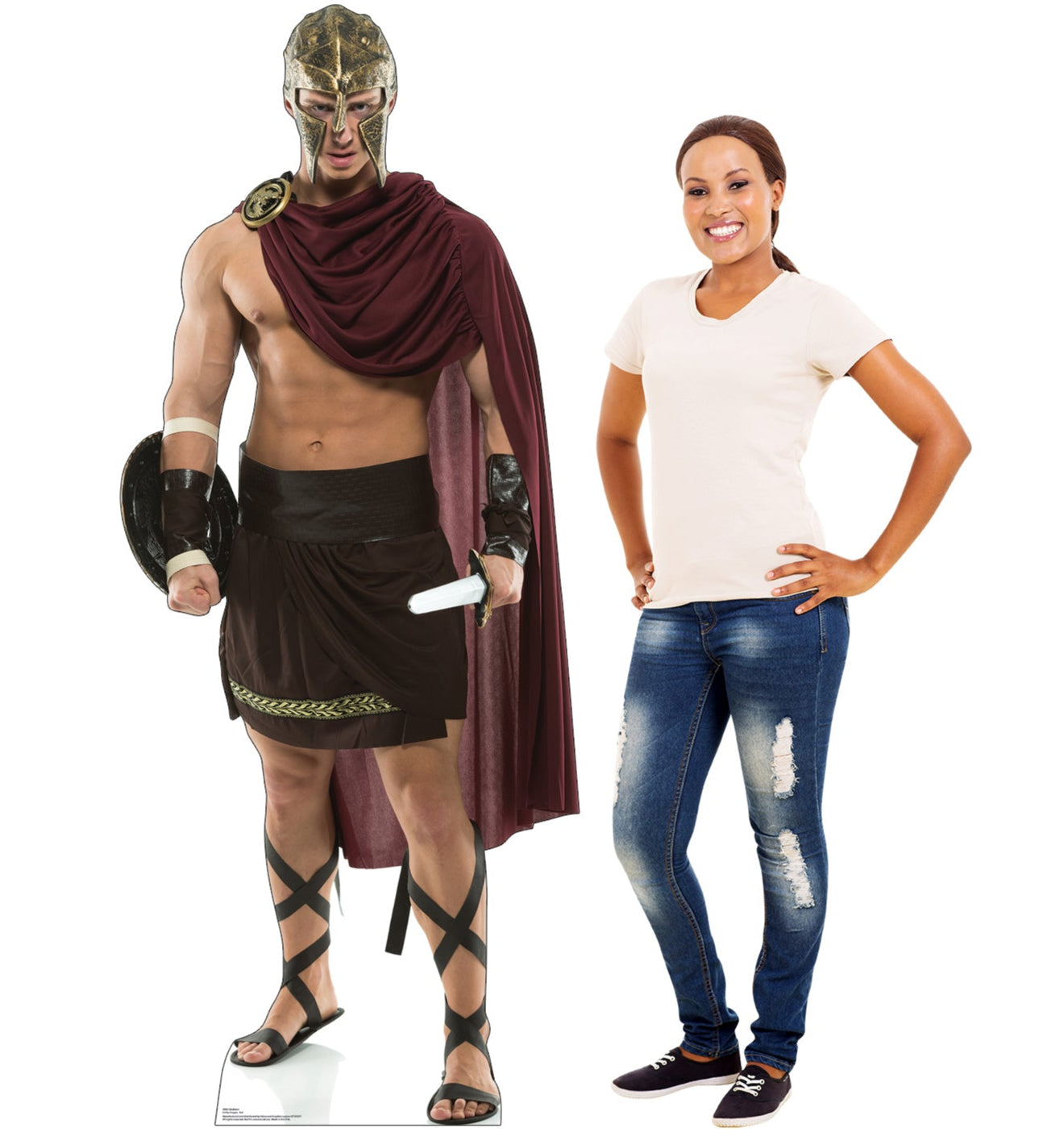 Life-Size Gladiator Cardboard Standee - All Cutouts