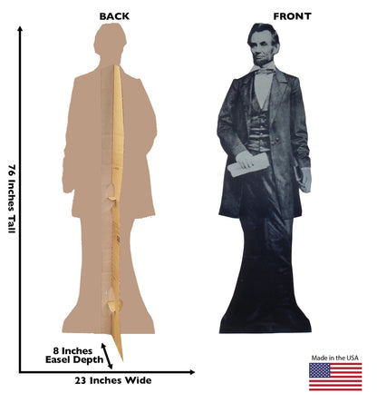 Life-size Pres. Abraham Lincoln Cardboard Cutout - All Cutouts