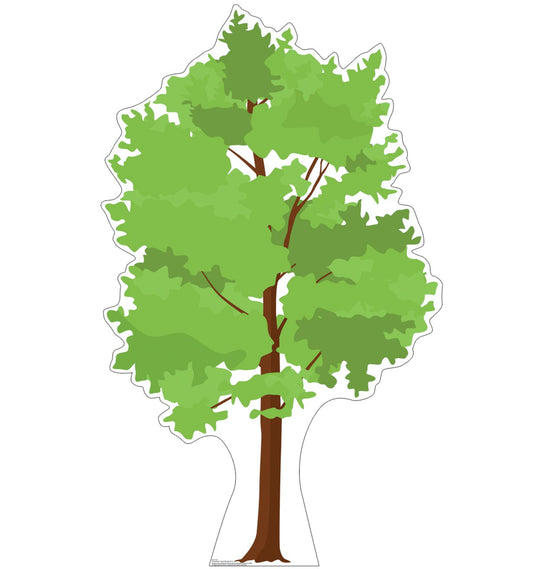 Life-Size Tree Cardboard Standee - All Cutouts