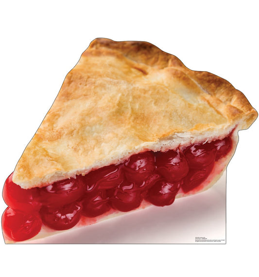 Life-Size Slice of Cherry Pie Cardboard Cutout - All Cutouts