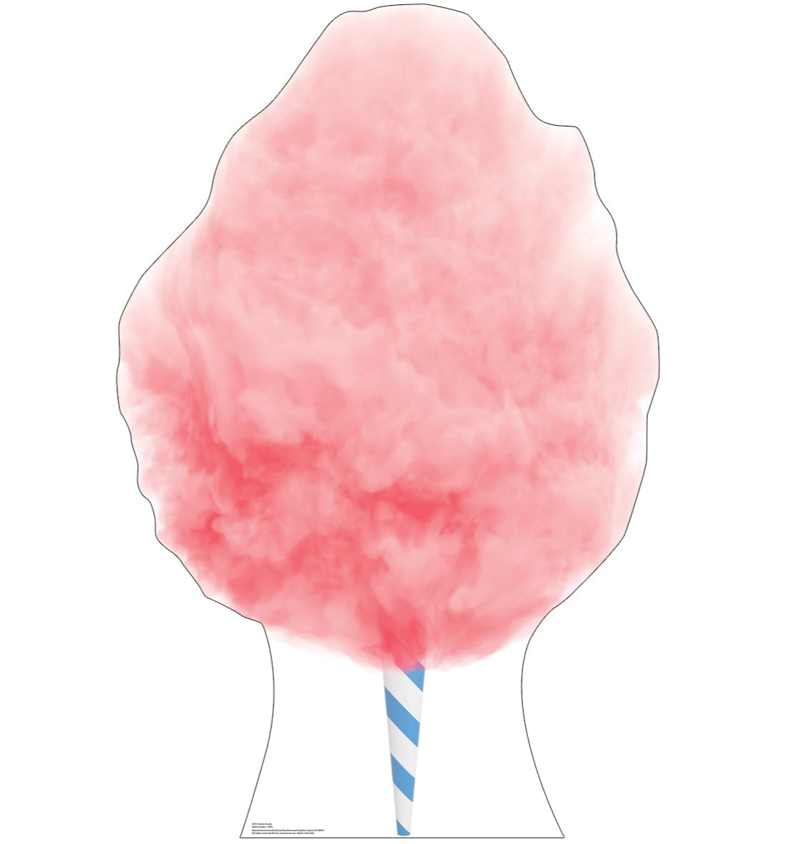 Life-Size Cotton Candy Cardboard Cutout - All Cutouts
