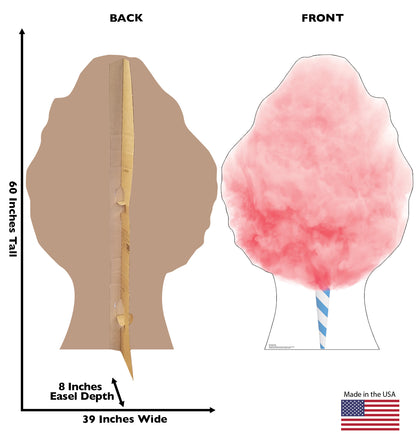 Life-Size Cotton Candy Cardboard Cutout - All Cutouts