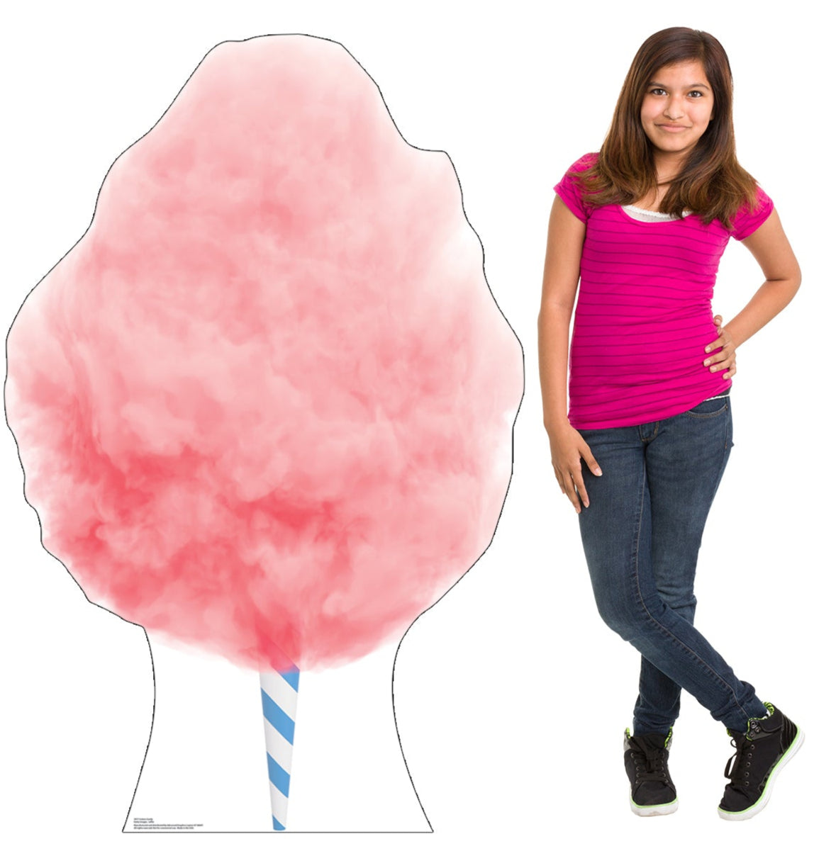 Life-Size Cotton Candy Cardboard Cutout - All Cutouts