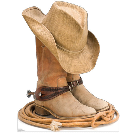 Life-Size Cowboy Boots Cardboard Cutout - All Cutouts