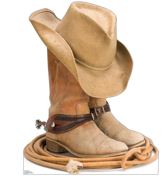 Life-Size Cowboy Boots Cardboard Cutout - All Cutouts