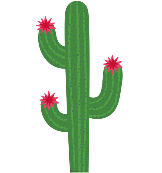 Life-Size Cactus Cardboard Cutout - All Cutouts