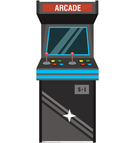 Life-Size Arcade Game Cardboard Cutout - All Cutouts