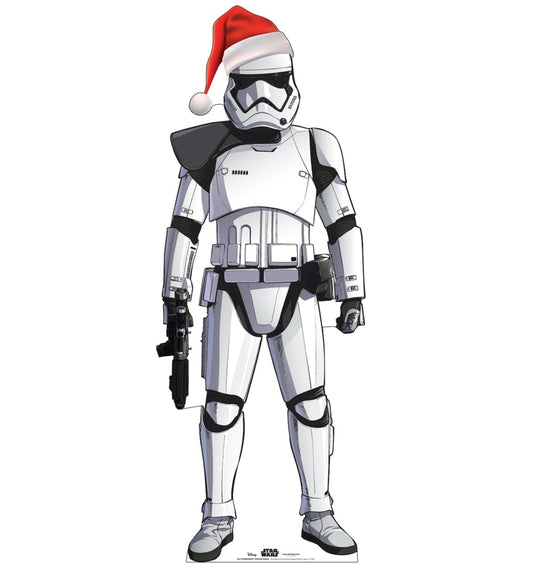 Stormtrooper Holiday Life-Size Outdoor Standee
