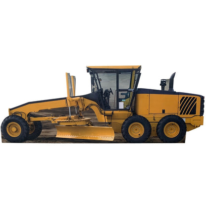 Life-Size Construction Grader Cardboard Standee - All Cutouts
