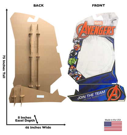 Marvel Be the Hero Backdrop Life-Size Stand-in - All Cutouts