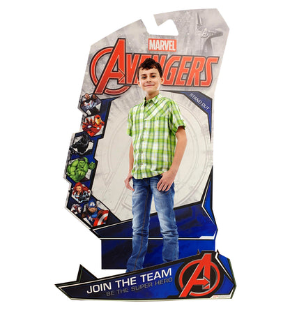 Marvel Be the Hero Backdrop Life-Size Stand-in - All Cutouts