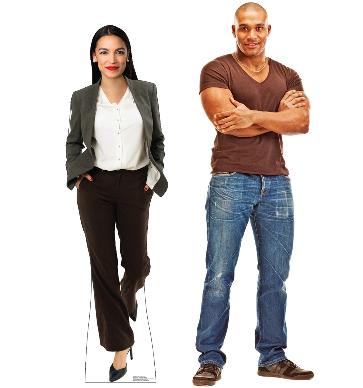 Life-Size Alexandria Ocasio-Cortez Cardboard Cutout - All Cutouts