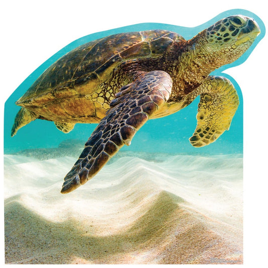 Life-Size Sea Turtle Cardboard Cutout - All Cutouts