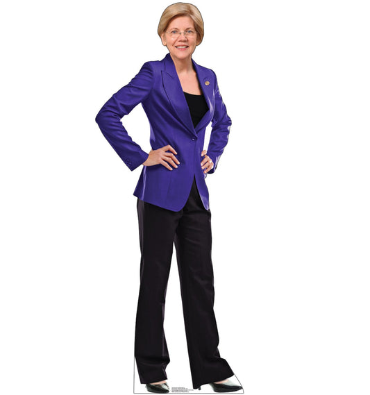 Life-Size Senator Elizabeth Warren Cardboard Cutout - All Cutouts