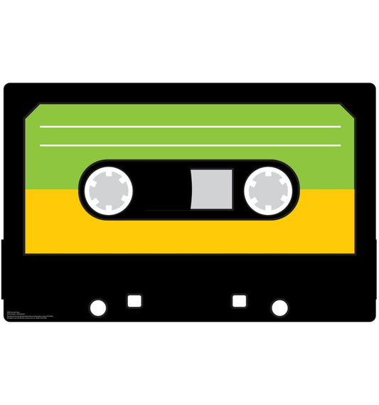 Life-Size Cassette Tape Cardboard Cutout - All Cutouts