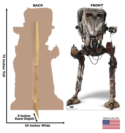 Life-Size AT-ST Raider Cardboard Standee - All Cutouts