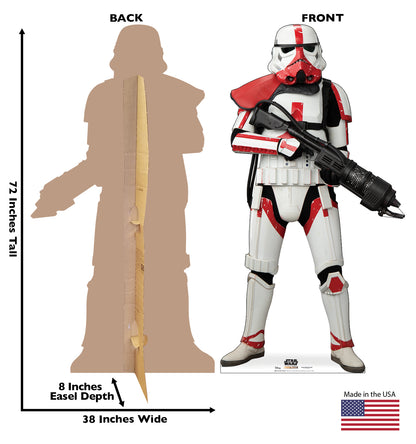 Life-Size Incinerator Trooper Cardboard Cutout - All Cutouts