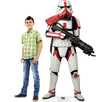 Life-Size Incinerator Trooper Cardboard Cutout - All Cutouts
