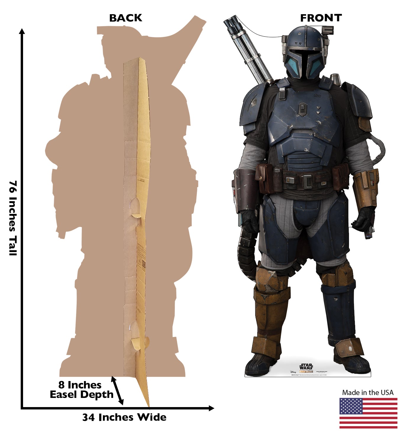 Life-Size Paz Vizsla Cardboard Standee - All Cutouts