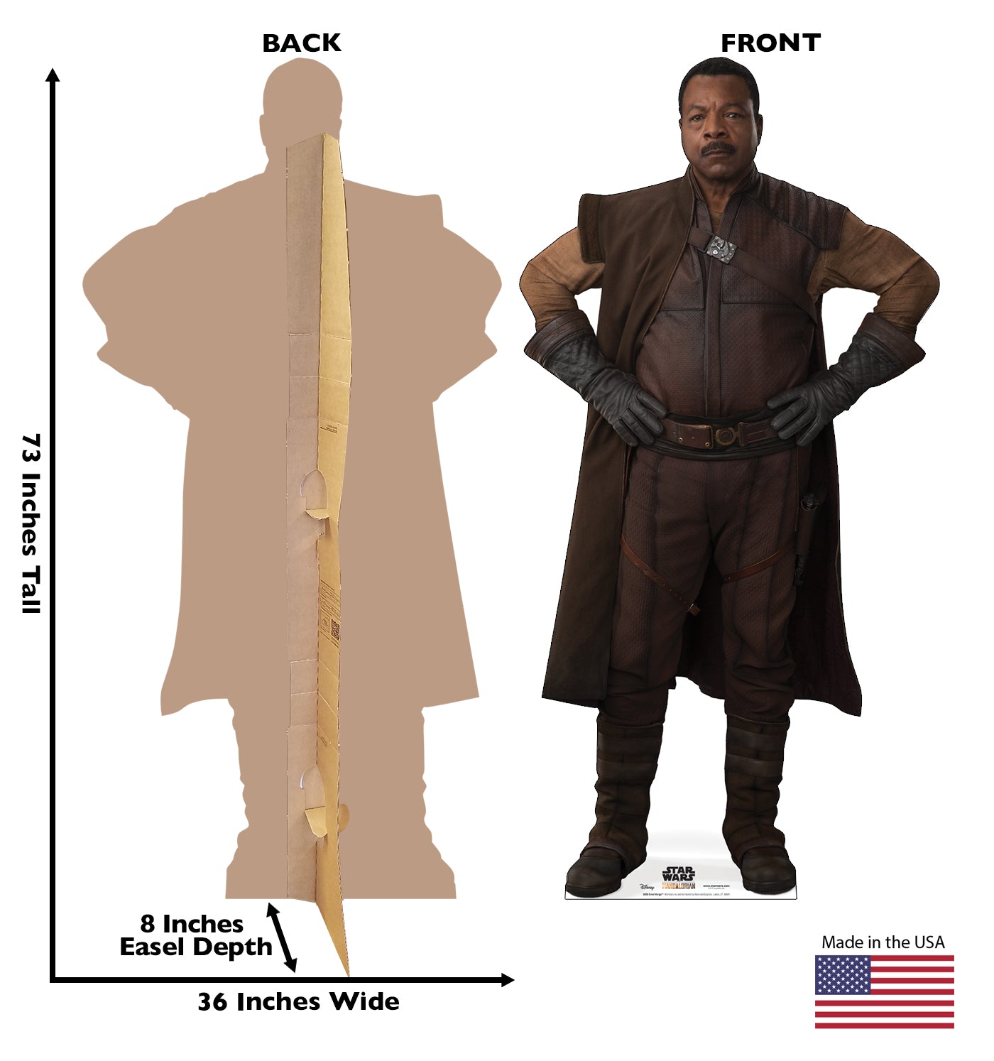 Life-Size Greef Karga Cardboard Standee - All Cutouts