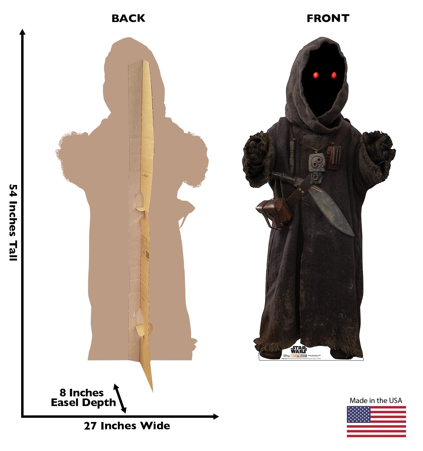Life-Size Jawa (The Mandalorian) Cardboard Cutout - All Cutouts