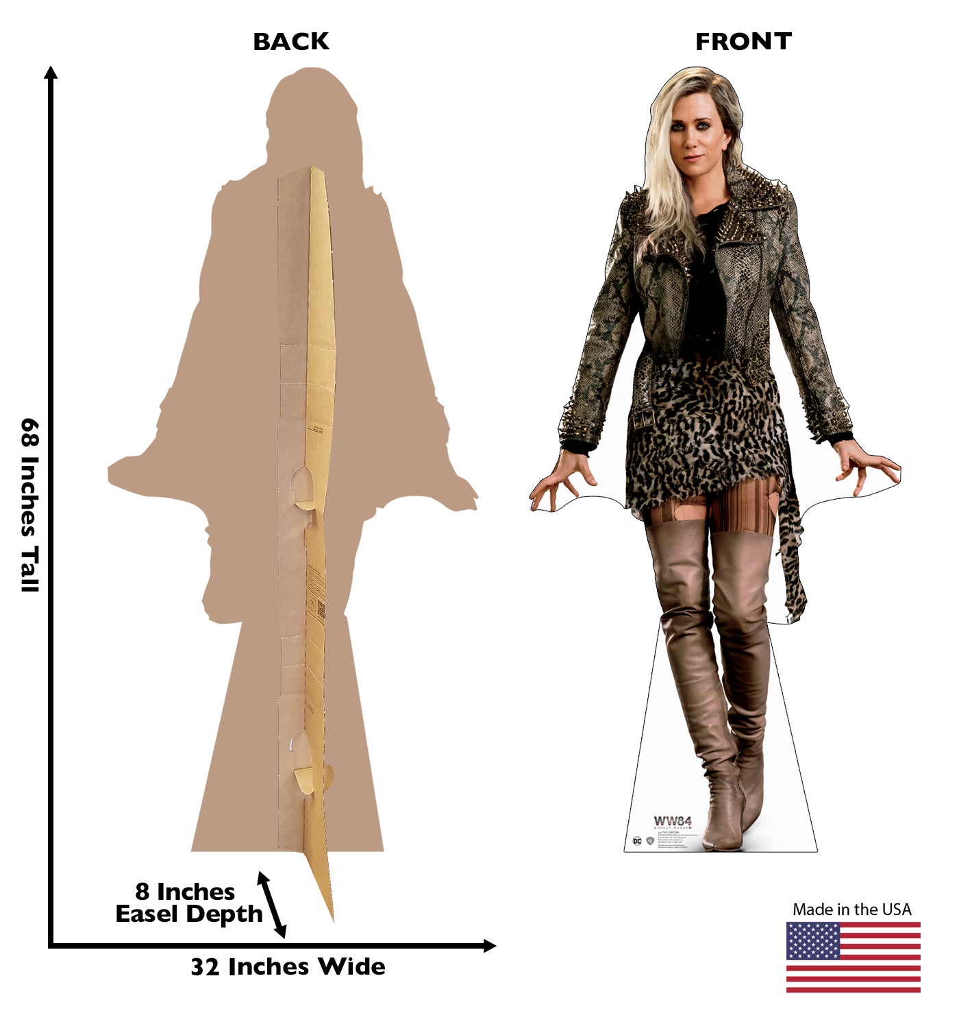 Life-Size The Cheetah (Wonder Woman 1984) Cardboard Cutout - All Cutouts