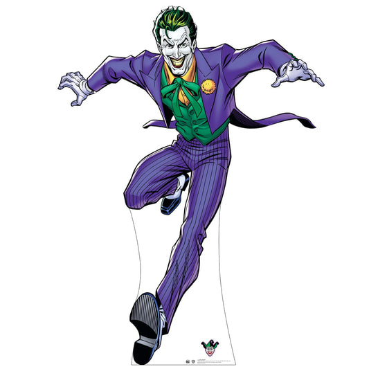 The Joker in Purple Suit Lifesize Cardboard Cutout - All Cutouts