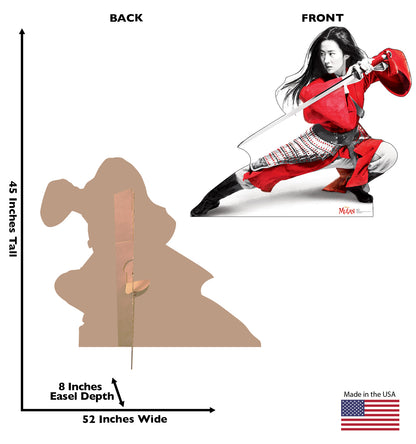 Life-Size Mulan (Live Action) Cardboard Cutout - All Cutouts