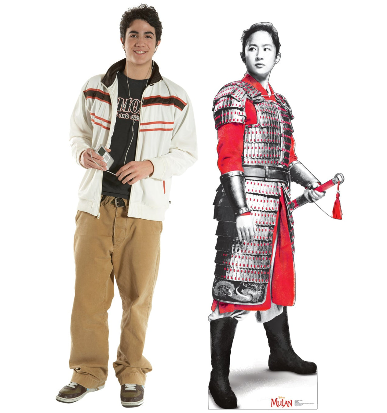 Life-Size Mulan as a Soldier (Live Action) Cardboard Cutout - All Cutouts