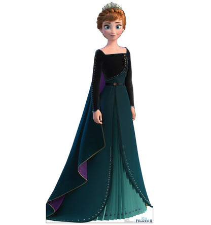 Life-Size Anna (Epilogue Gown, Frozen 2) Cardboard Cutout - All Cutouts