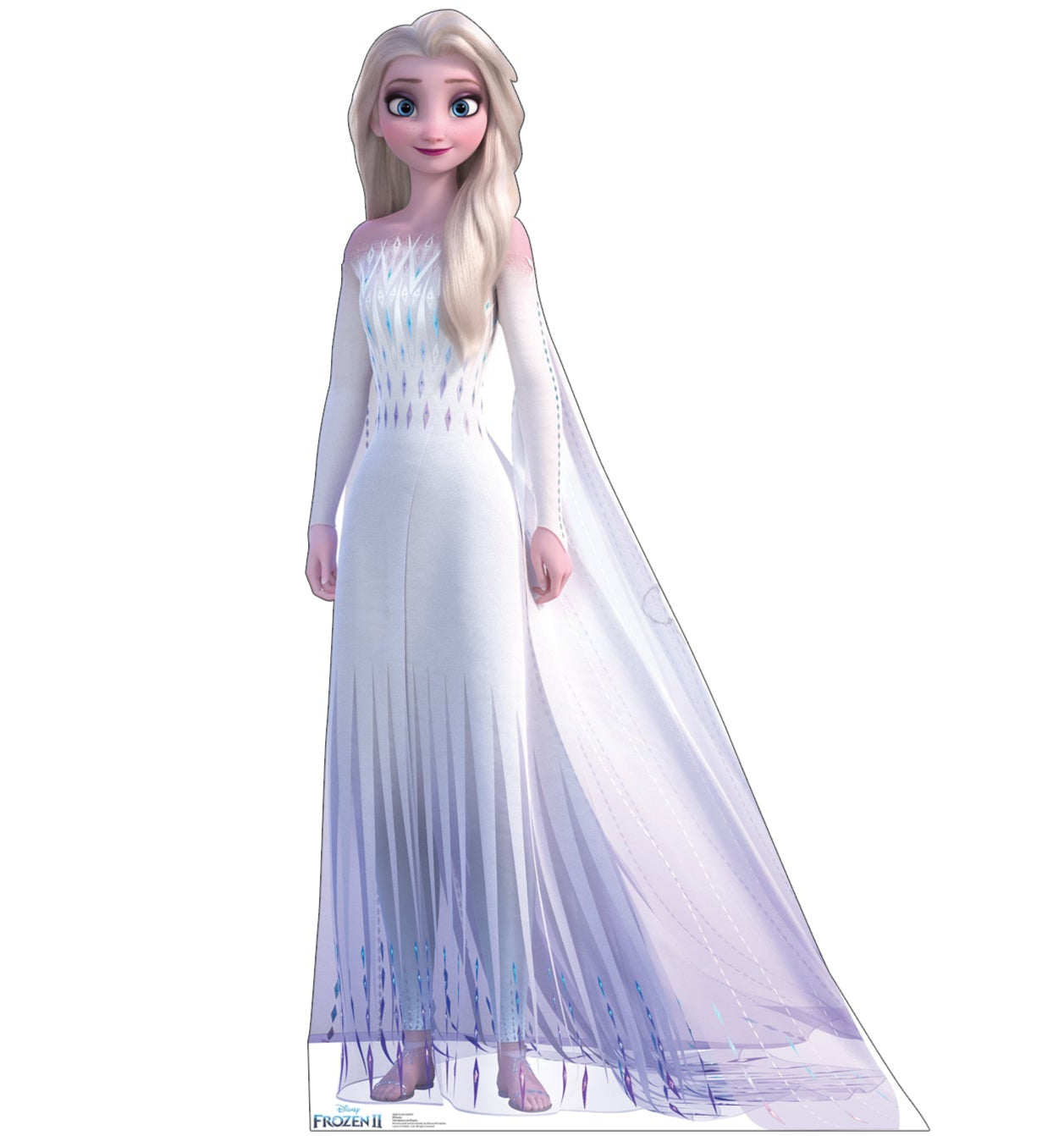 Life-Size Elsa (Epilogue Gown, Frozen 2) Cardboard Cutout - All Cutouts