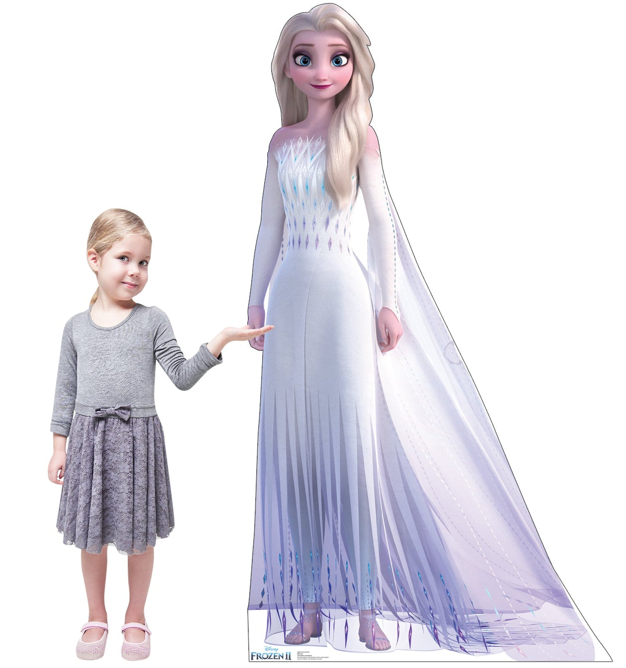 Life-Size Elsa (Epilogue Gown, Frozen 2) Cardboard Cutout - All Cutouts