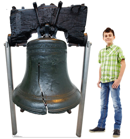 Life-Size Liberty Bell Cardboard Cutout - All Cutouts