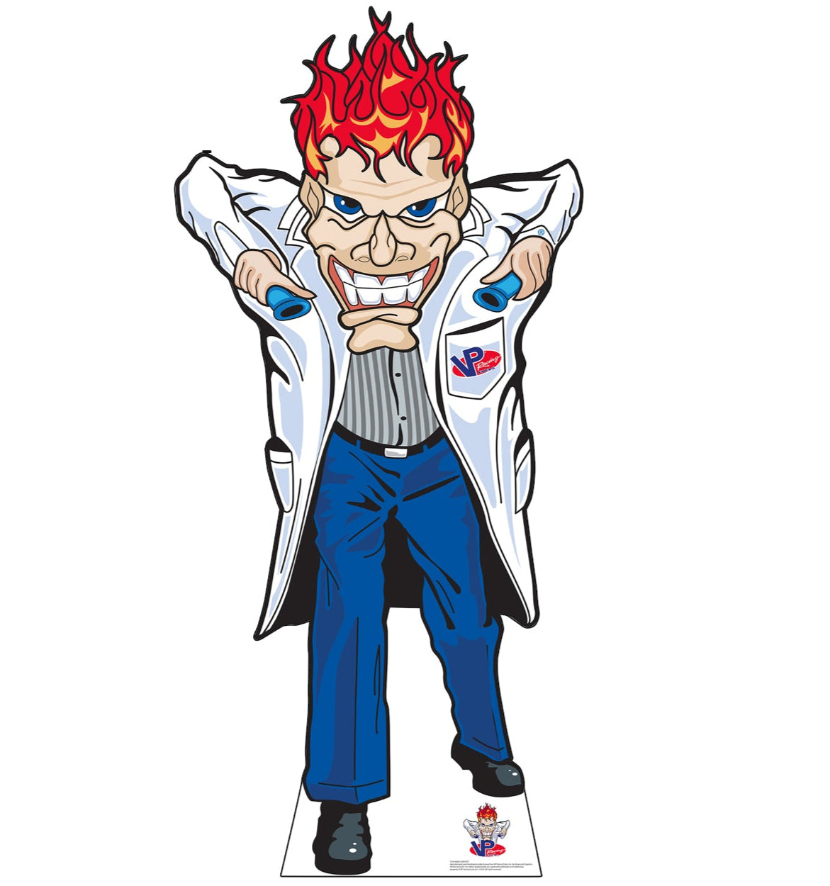 Life-Size Mad Scientist Cardboard Cutout - All Cutouts