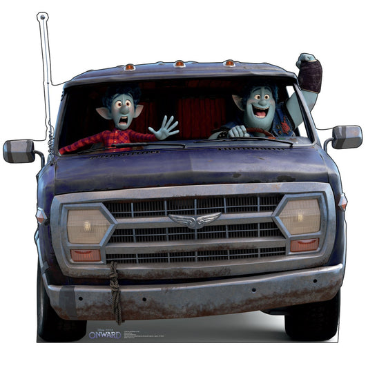 Life-Size Ian & Barley in Van (Onward) Cardboard Cutout - All Cutouts