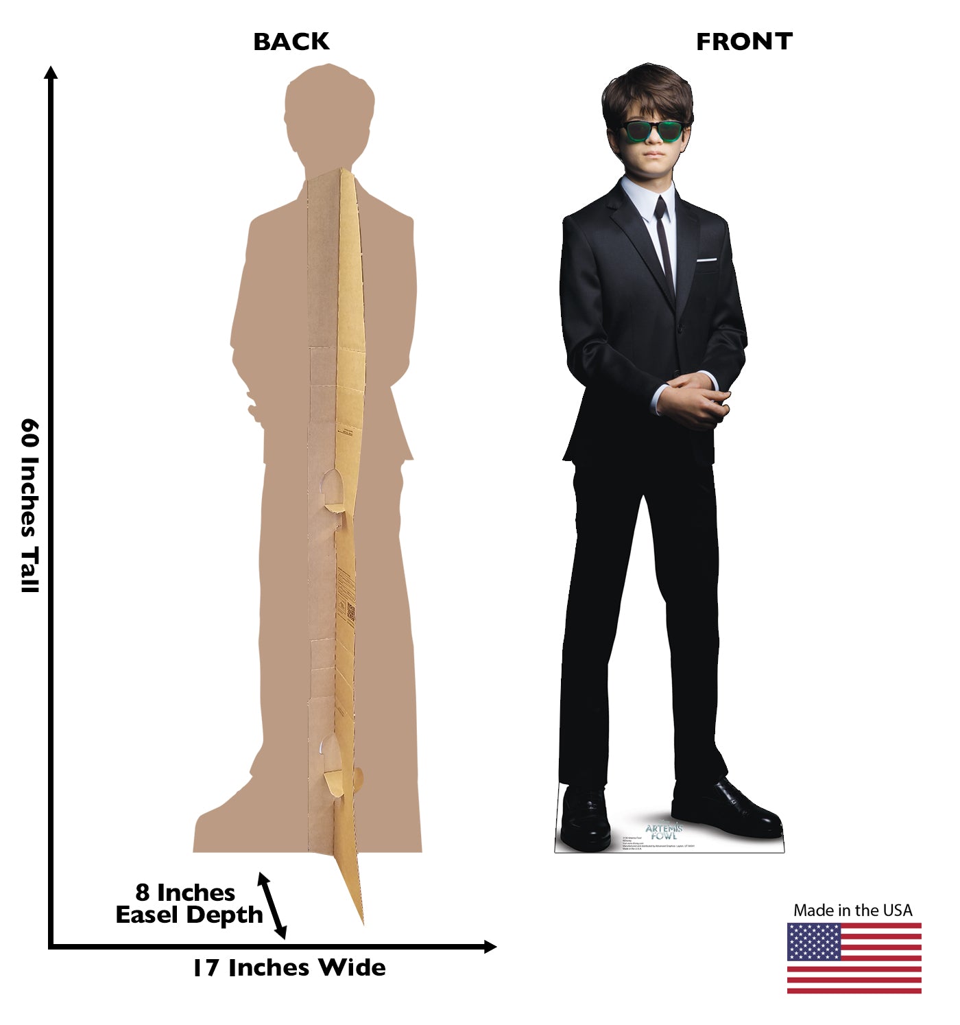 Life-Size Artemis Fowl Cardboard Cutout - All Cutouts