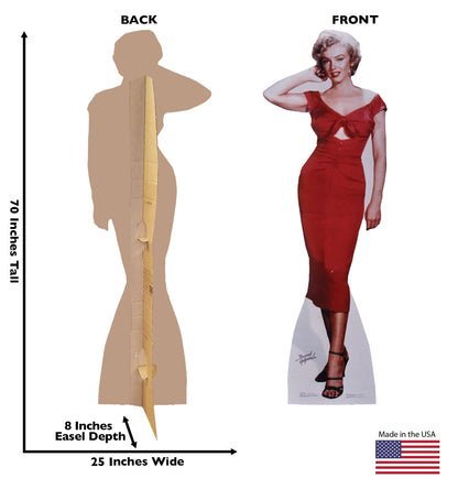 Life-size Marilyn Monroe-Niagara Cardboard Cutout - All Cutouts