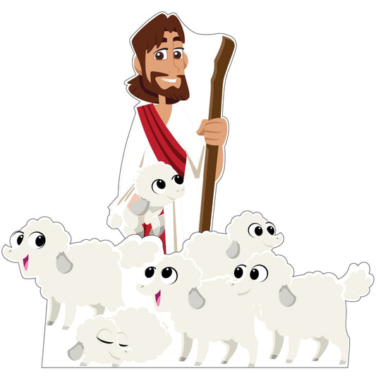 Good Shepherd Life-Size Standees Set - All Cutouts