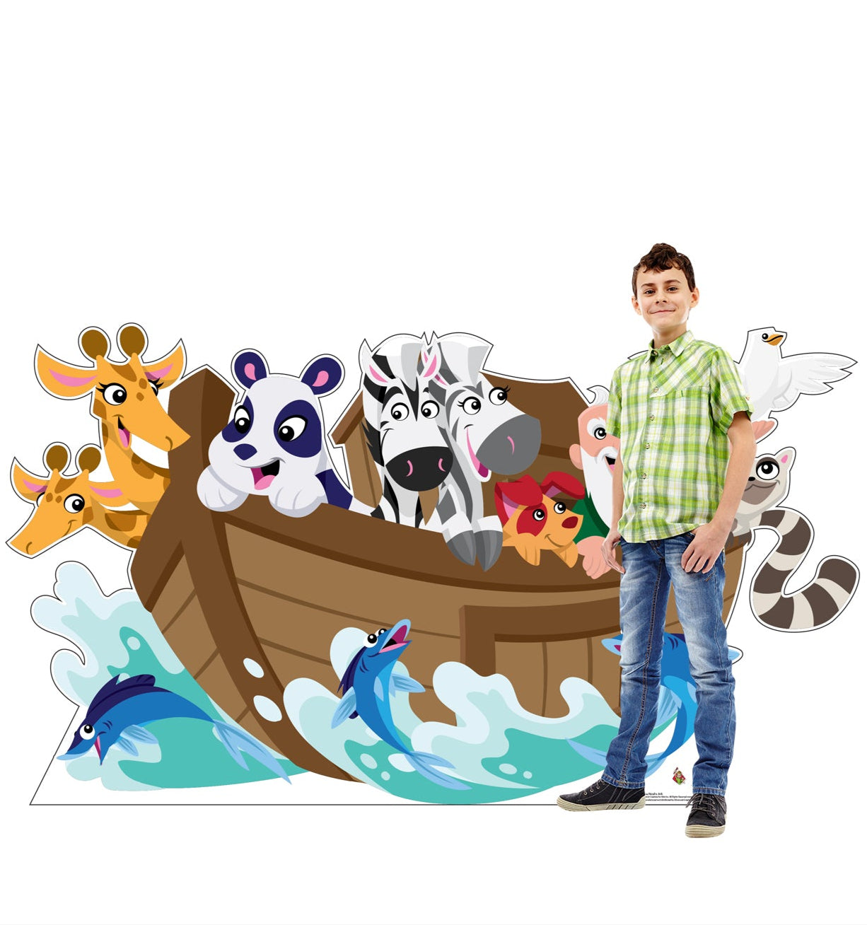 Life-Size Noah’s Ark Creative for Kids Cardboard Cutout - All Cutouts