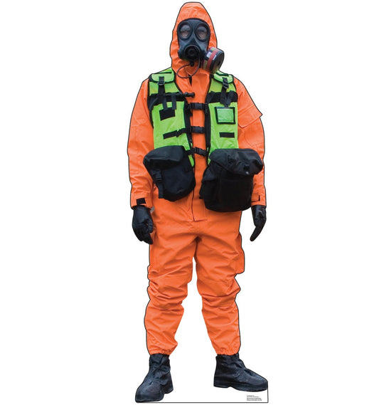 Life-Size Hazmat Suit Cardboard Cutout - All Cutouts