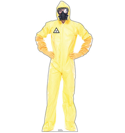 Life-Size Hazmat Guy (Yellow Suit) Cardboard Cutout - All Cutouts