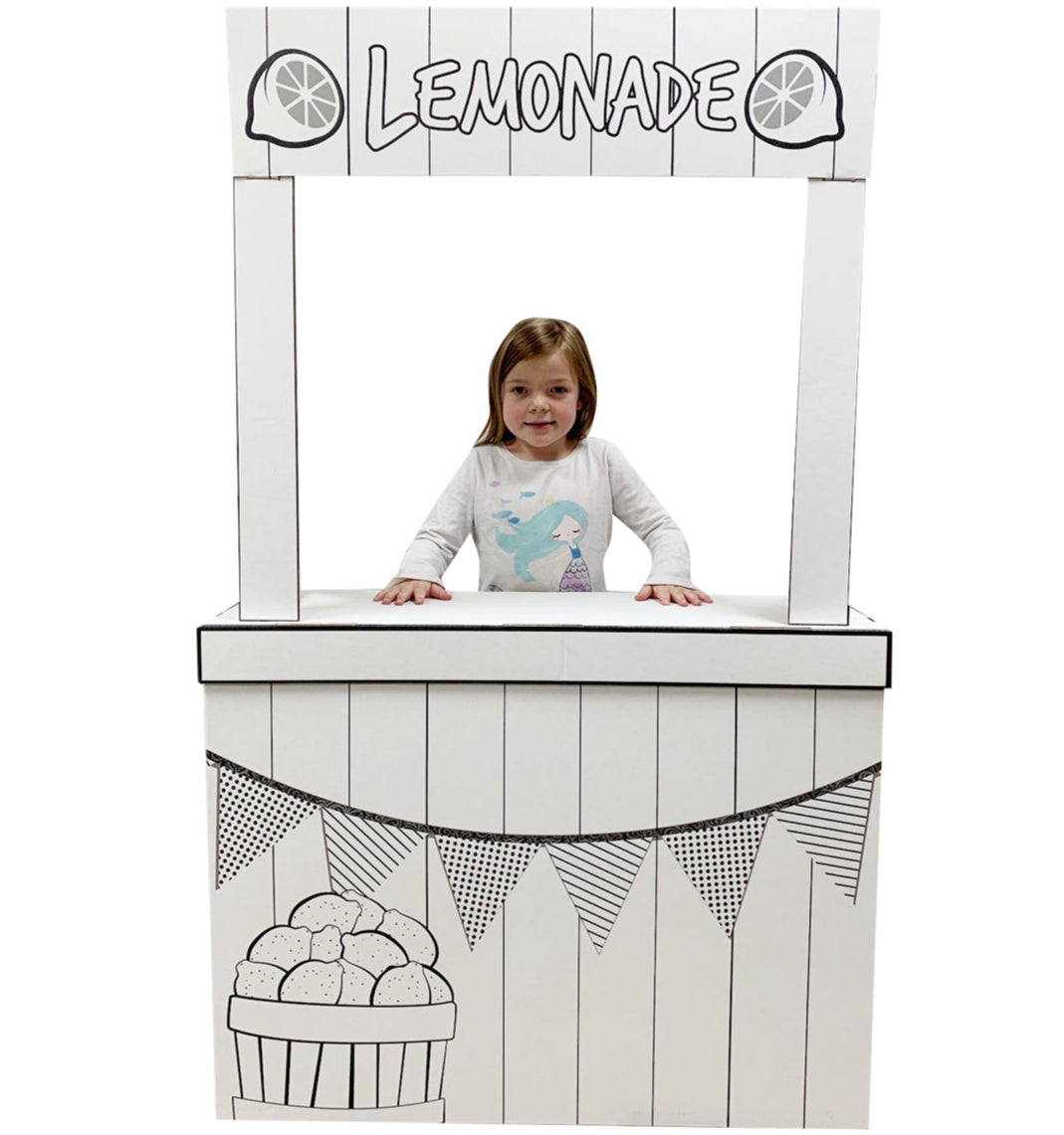Life-Size Color Me Lemonade Cardboard Cutout