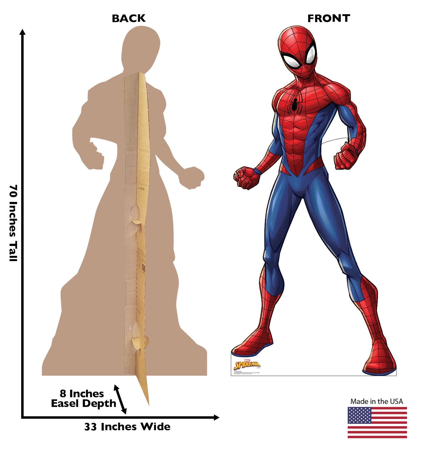 Life-Size Spider-Man Cardboard Standee - All Cutouts