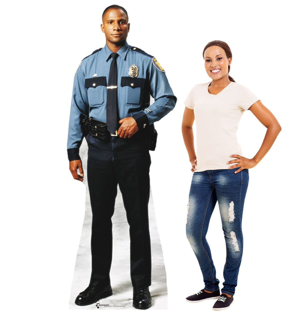 Life-size Policeman Cardboard Standup | Cardboard Cutout - All Cutouts
