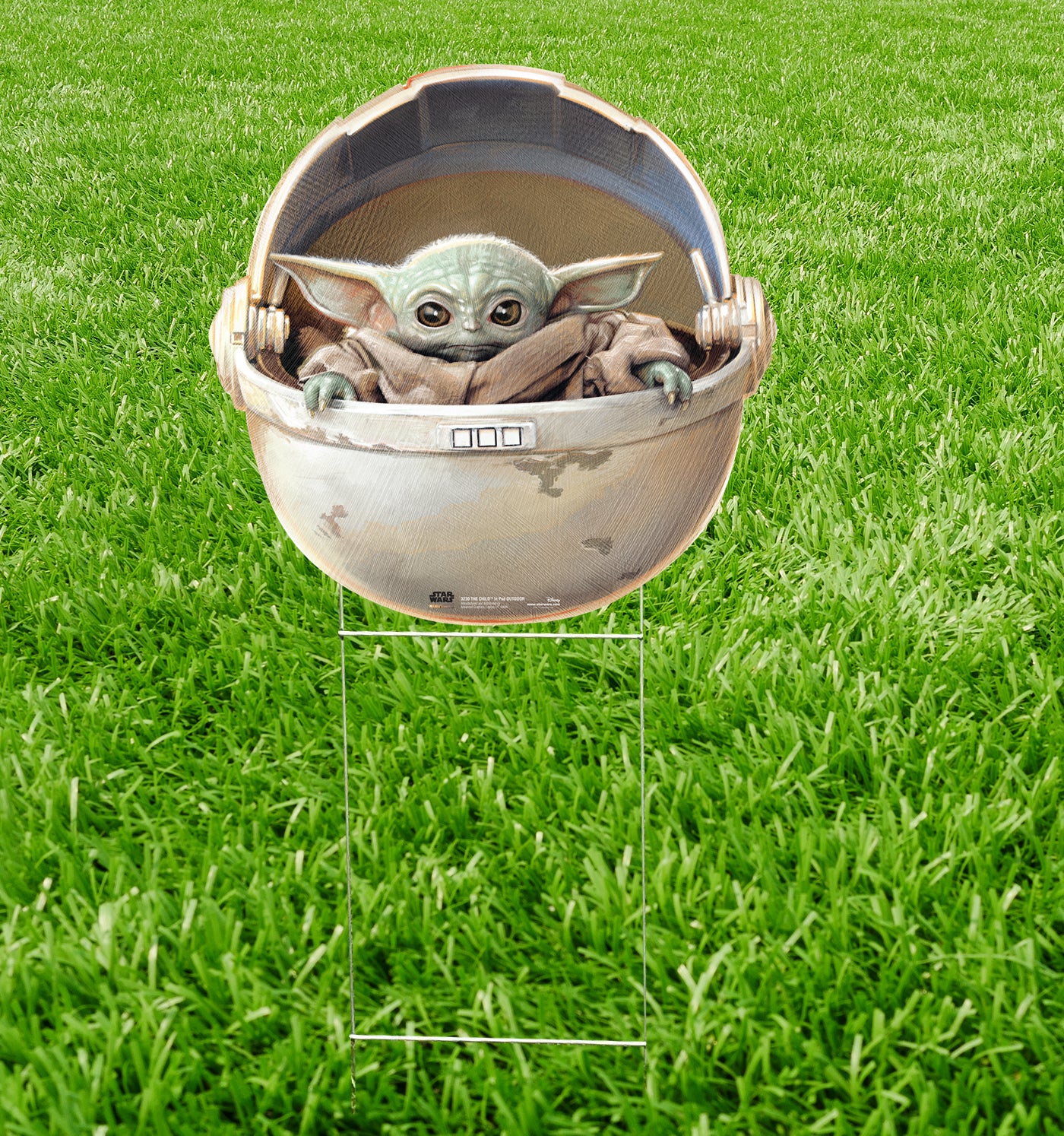 The CHILD in POD Outdoor Coroplast Cutout - All Cutouts